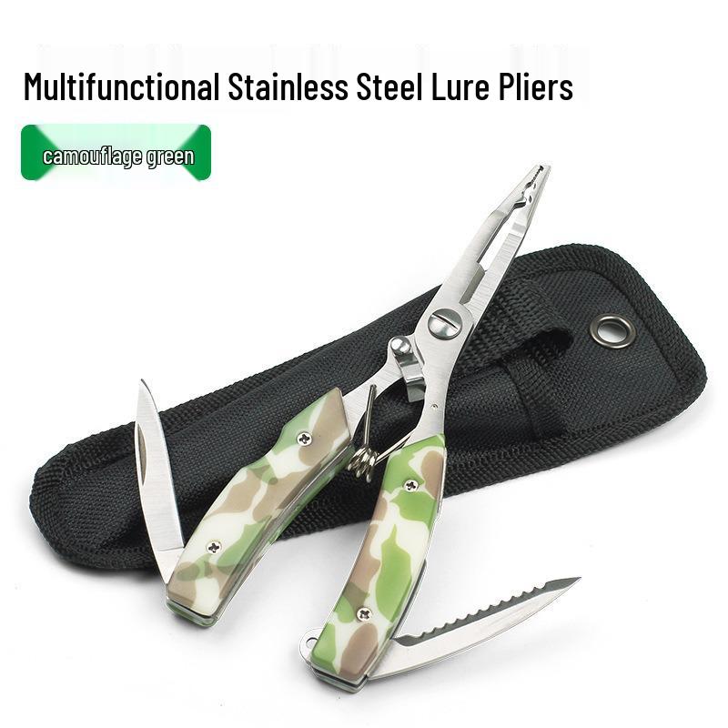 Contrôleur de Poisson Takumi en Alliage d'Aluminium: Pince de préhension à long manche résistante à la corrosion et pince à pêche avec échelle