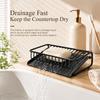 Plastic Bar Soap Holder Self Draining Soap Saver Dish Modern Sponge Dispenser  Kitchen Sink