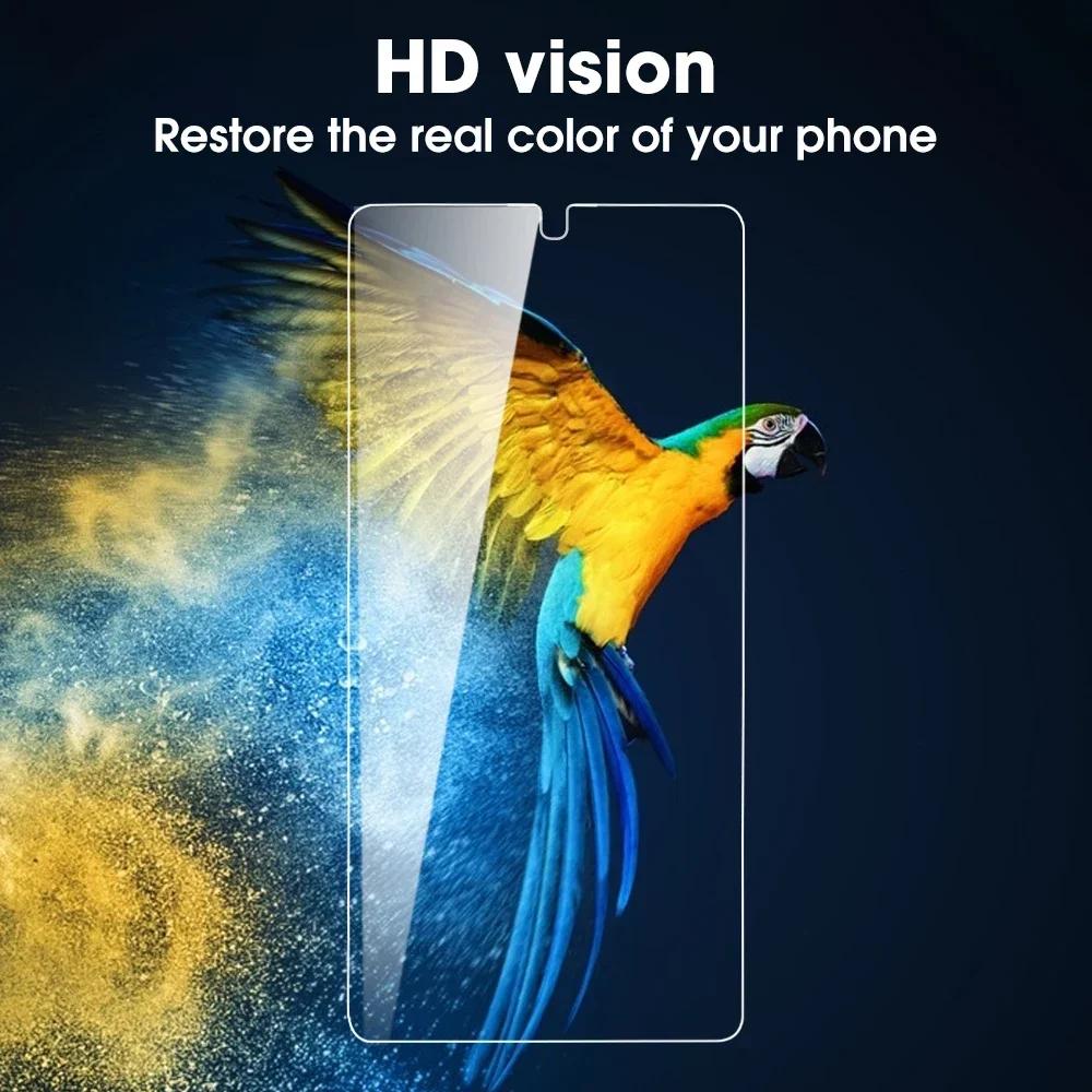 Glass For Samsung Galaxy S24 Ultra Plus 2025 HD Clear Screen Protectors 9H Tempered Glass Support Fingerprint Unlock For S24U