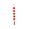 Flocking Plum Blossom Lantern Pendant Chinese Style Round Ball Lantern String  Shopping Mall