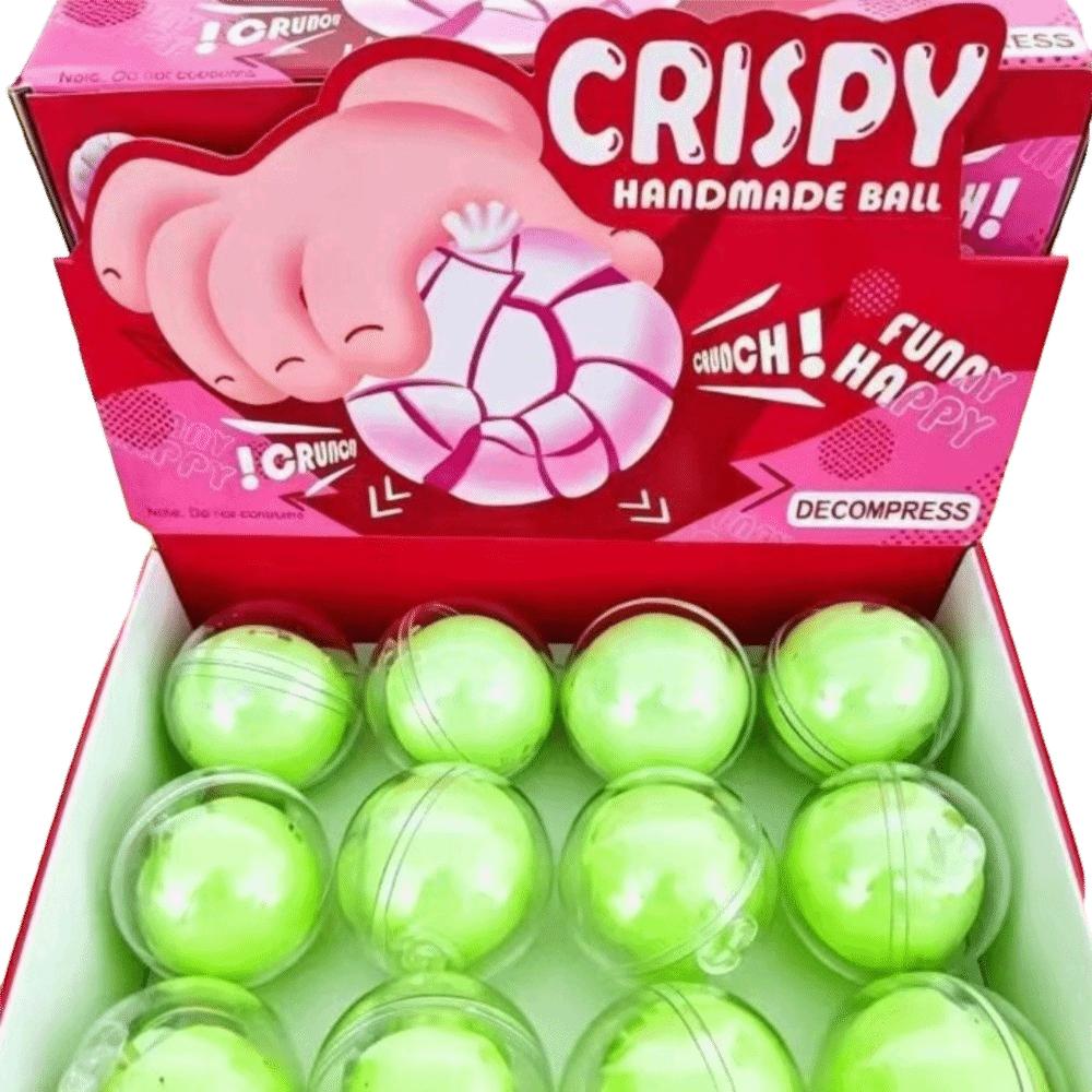 Crispy Sound Chocolate Squish Ball Simulation Chocolate Cracking Ball Crispy Ball Toy Sensory Play