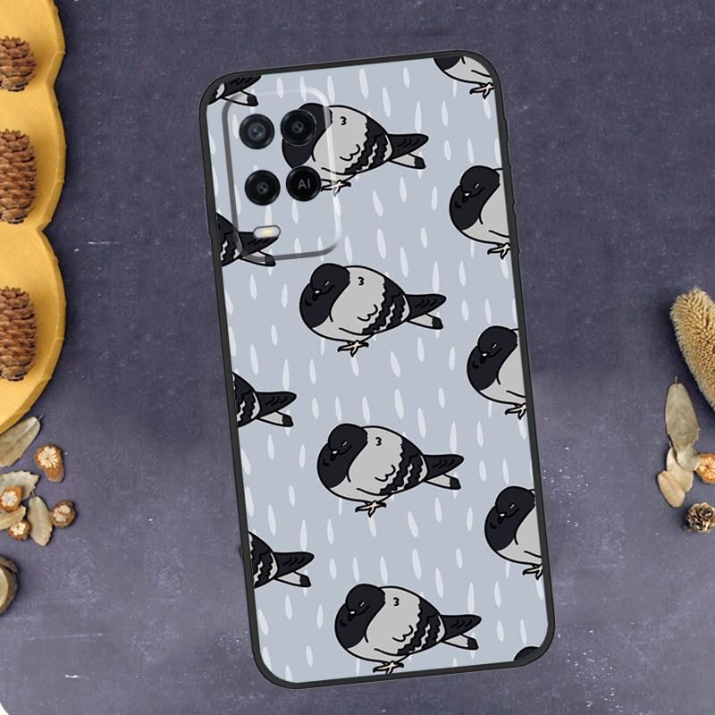 

Pigeons Doves Bird Birds Flock Phone Case For Oppo A40 A60 A80 A78 A98 A18 A38 A58 A74 A94 A54 A16 A76 A96 A15 A17 A77 A57S OPPO A15