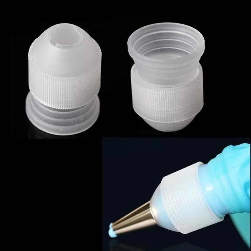 10 ks Cukrářské nářadí Malá zdobící tryska Konvertor spojky pro zdobení dortů Nástroj na dorty Konvertor Špičky trysek pro potrubí na polevu