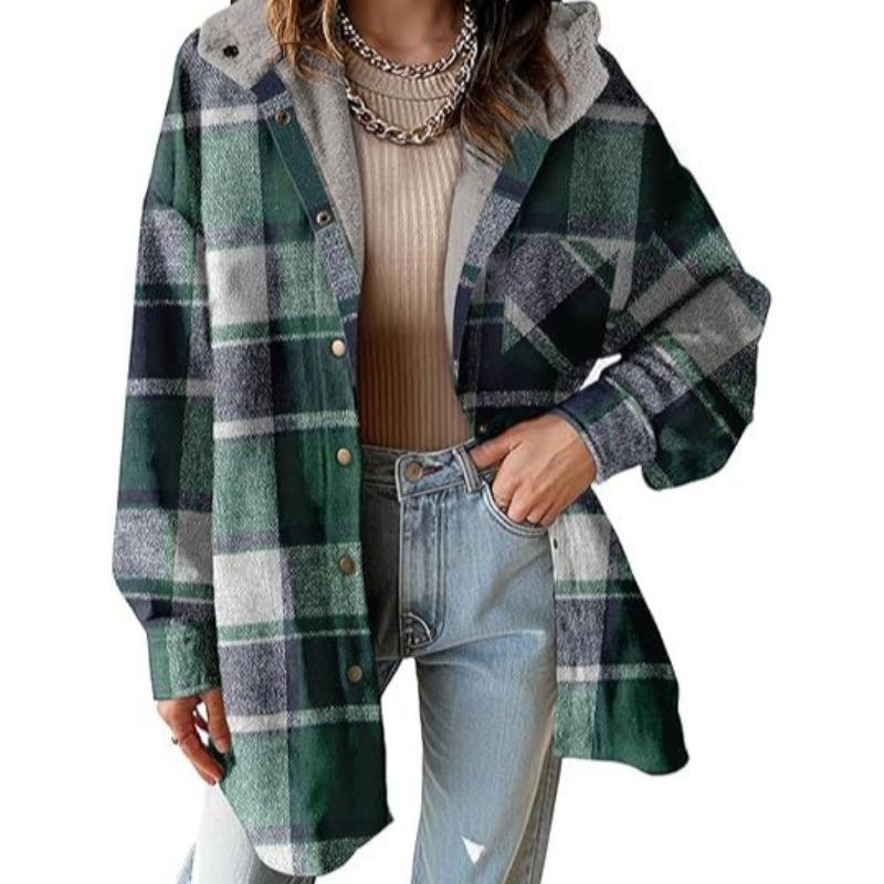 IHUASU Γυναικεία Vintage Casual Ζακέτες & Παλτό Φθινόπωρο Χειμώνας Μακρυμάνικα
