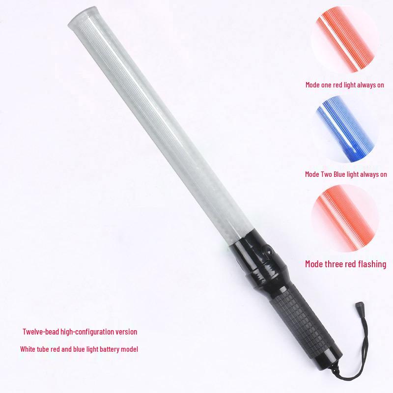 54cm Rechargeable LED Traffic Baton & Emergency Glow Stick