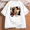 Sabrina Carpenter T-shirt voor Dames Heren Casual Katoen Harajuku Stijl Dames Rond Hals T-shirt Grafische T-shirts Y2K Tops