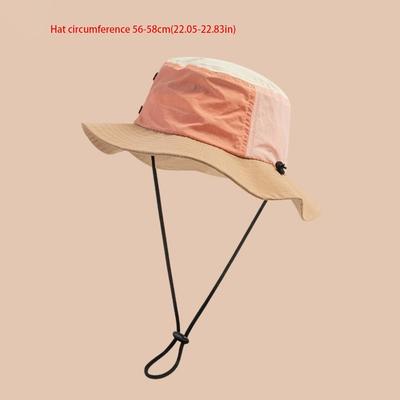 Trendiger Mode-Eimerhut - UV-Schutz, Wasserdicht, Verstellbar, Geeignet zum Angeln & Strand, Ideales Geschenk