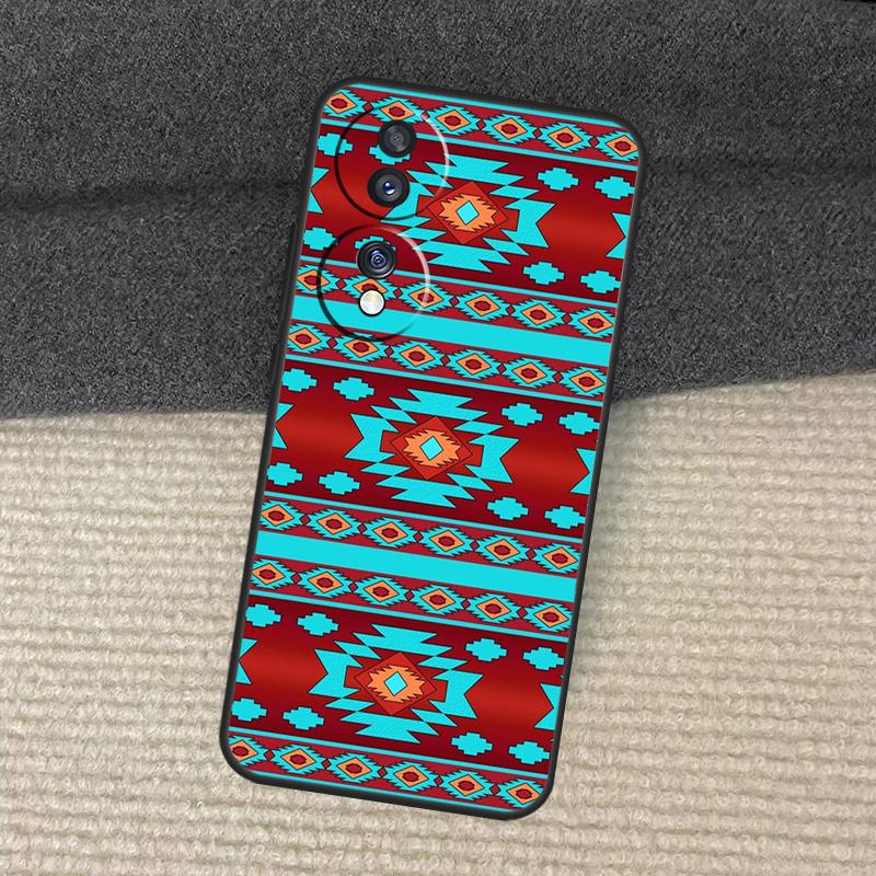 

Navajo Print Pattern Case For Honor Magic 7 5 6 Lite Honor 50 70 90 Lite 200 Pro X8b X9a X8a X8 X9 X9c X9b Cover Honor 70