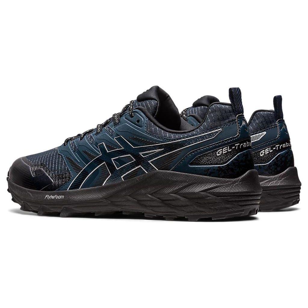 Asics Gel-Trabuco Terra Sps Lace-Up Fabric Low-Top Running Shoes Unisex Running Shoes Blue Black 1203A238-400