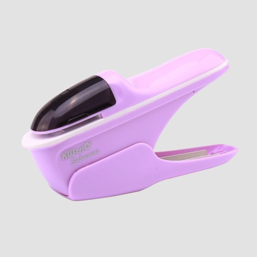 Ferramenta Manual para Encadernação de Documentos Segura Máquina de Grampear Sem Grampos Encadernação de Papel para Tickets