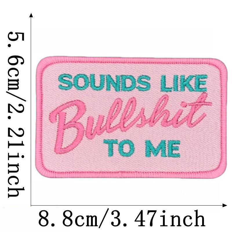 

Патч с английскими буквами Liteon DIY для шляп, одежды и коробок