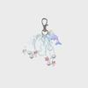 Sparkle Dolphin Deco Keychain (Blue)