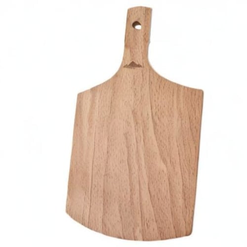 FORESTABLE Cutting Board, Square, Small, Natural Wood, Outdoor, Camping, Chopping Board