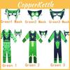 Wild Kratts Creature Power Suit Costume For Kids With Green Navy Jumpsuit And Mask