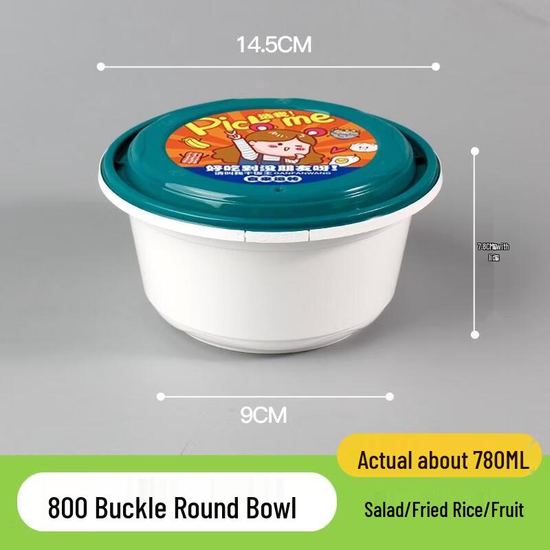 HANDUNYOU Disposable Locking Food Containers