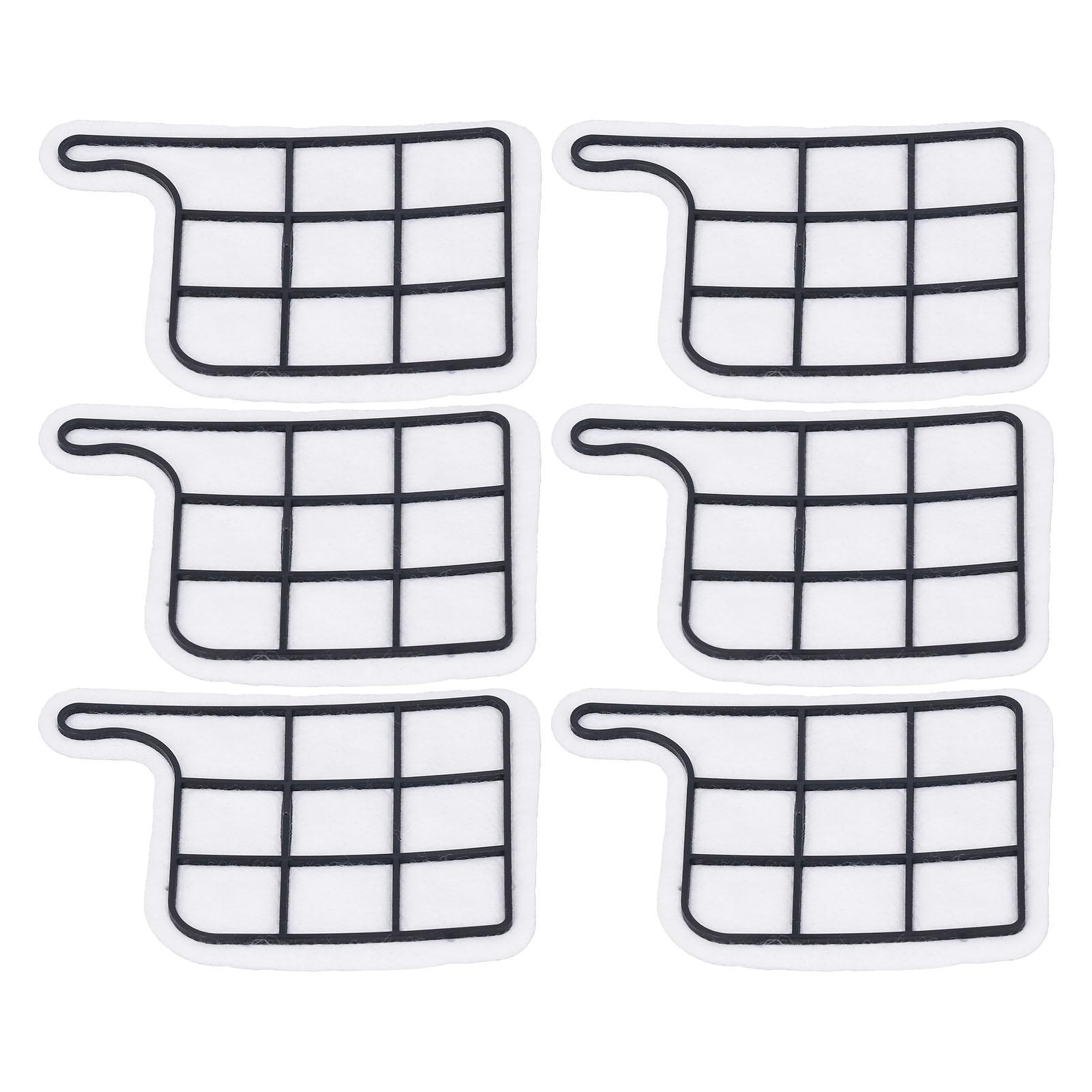 

6 шт. Фильтр для пылесоса Пылеулавливающий фильтр для пылесоса Запасные части для замены фильтра для VK135 VK136