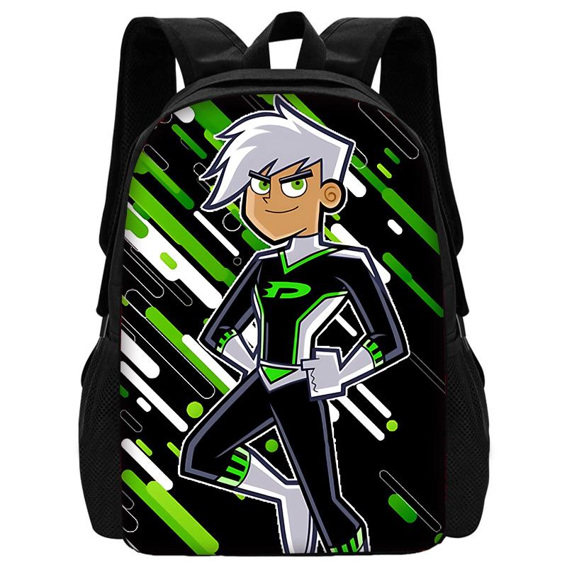 Child School Cute Cartoon Ben Tennyson 10 Backpack with Lunch Bags ,Pencil Bags ,School Bags for Boys Girls Best Gift