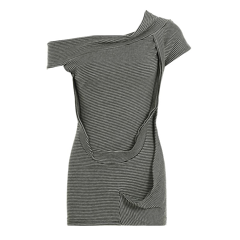 

H Home [29.9 Yuan/1 Piece Optional] Sexy Top Skirt Collection!# Big Promotion Benefits! First Come First Served! MCT33721 black and white M