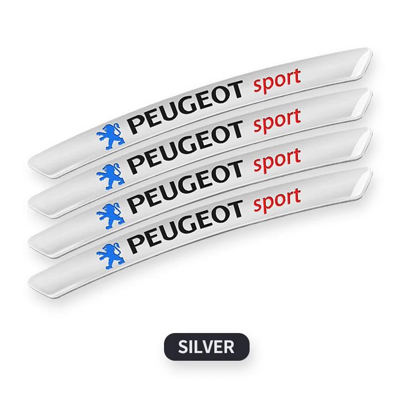

Car Wheel Eyebrow Sticker Car Wheel Sticker Car Exterior Accessories For Peugeot 206 307 308 3008 207 208 407 508 2008 5008 107