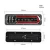 2Pcs 12V/24V Car Trailer Trucks Tail Lights Car LED Rear Tail Light Running Turn Signal Rear Lamps Lorry Bus Taillight Parts