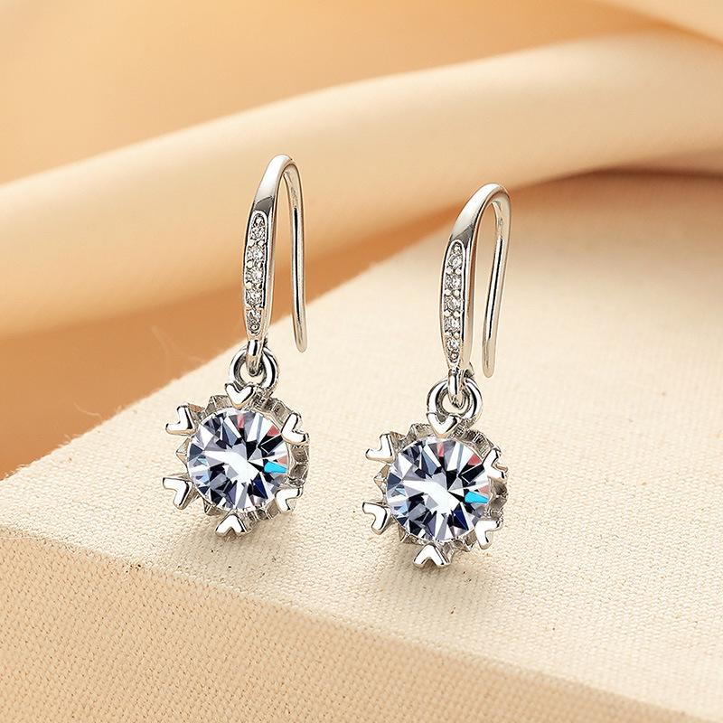 

Серьги-снежинки, женские украшения