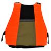 Kayak Natación Adulto   Chaqueta de Flotabilidad Chaleco Salvavidas Correa Reflectante con Silbato (naranja)