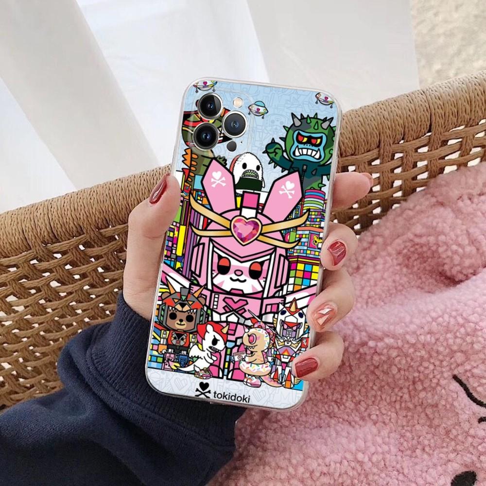 Japan Tokidokis Phone Case For iPhone 15 14 11 12 13 Mini Pro XS Max Cover 6 7 8 Plus X XR SE 2020 Funda Shell