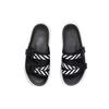 Li Ning Rubber Sole Slide Slippers Women's Black White AGAR014-1