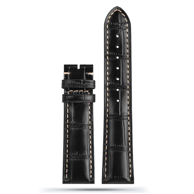 Calfskin Watch Band for Longines L3 Masters Collection Watch Strap Belt Bracelet Cowhide Leather 19mm 20mm 21mm Butterfly Buckle 19mm