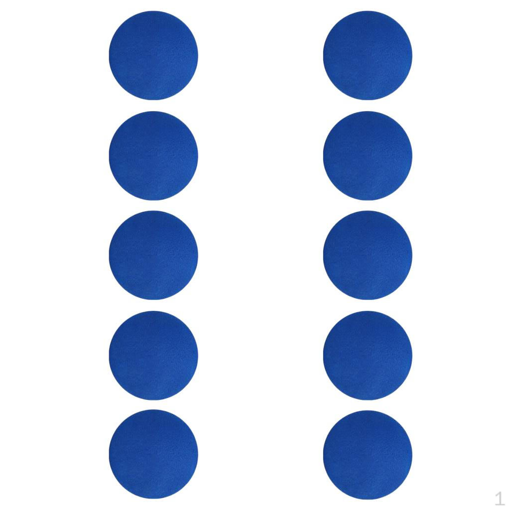 

10 шт. пенящиеся мячи для гольфа из ЭВА, тренировочные мячи для упражнений, 42 мм синий