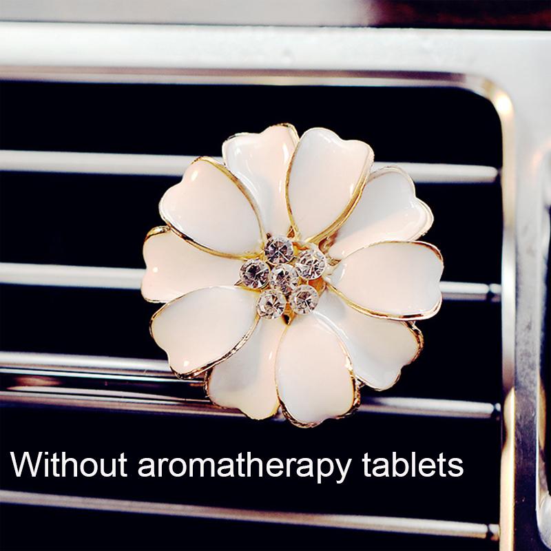 Car Air Outlet Fragrant Perfume Clip Air Freshener Diffuser Universal Exquisite Diamond Car Air Conditioning Air Clip