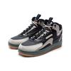 Anta Life Collection Fleece lined High top Skateboard Shoes Men's Gray Black 912148913-1