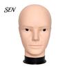 Cosmetology Practice Head Bald Mannequin Head, Male/Female Hair Model, Professional Large Circumference Model for Wig Making, Hat Glasses Display,