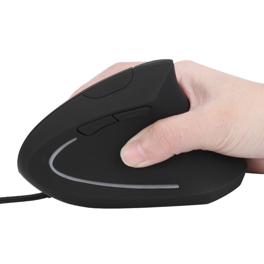 Colorful USB Wired Vertical Mouse Adjustable DPI Wired Mouse Vertical Mouse  Computer Laptop