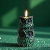 Silikon Kerzenherstellungsformen, Eule mit Schichten Epoxidharz Gießform Aromatherapie Kerze Seifenherstellung Heimkunsthandwerk Dekorationen