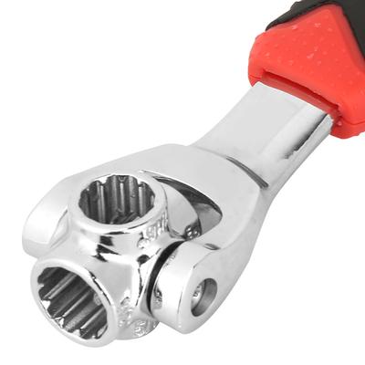 8 In 1 Multifunctional Ratchet Wrench Tool Set 360 Degree Rotatable