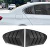 1 P  Rear Window Louver Left Right Scratch Resistant Side Window   Vent Louvers Scoop Cover Blinds for 5 Series F10 2011 to 2017