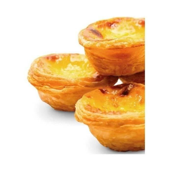 Pastéis De Nata Molds - IBILI - Set of 6 - 7.5 X 2 Cm - Grey - Non-stick