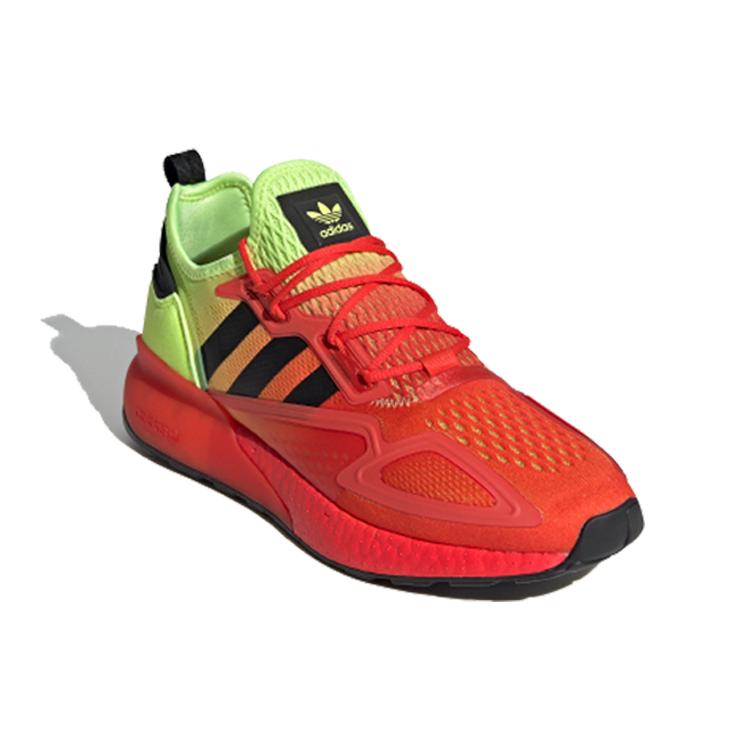 Adidas Zx 2K Boost 'Solar Yellow Red' FW0482