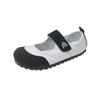 Mary Jane flat single shoes women's 2025 summer new niche design sense Velcro women's shoes casual versatile shoes