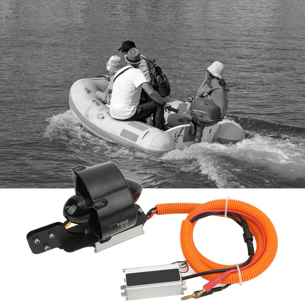 TD6E 24V 7kg Thrust 400W Underwater Thruster with ESC and Remote Control for RC Boats ROV AUV Inflatable Boat