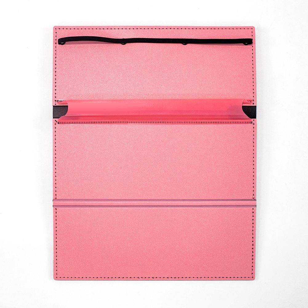Nursing Clipboard Foldable Handheld Folders Portable Writing Board 3 Layers Secure Paper Grip for Ducuments for Doctors Students