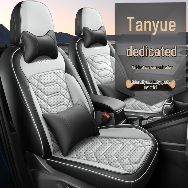 CLY Custom-Fit Full-Cover Seat Cushion for Volkswagen Tayue