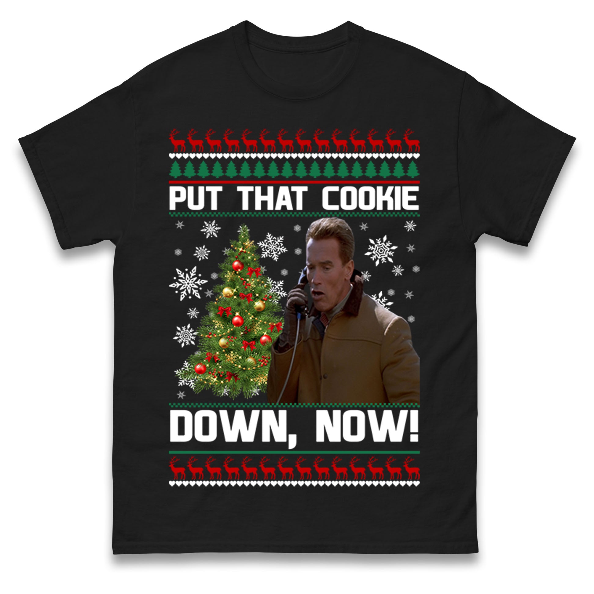 Jingle All The Way Christmas T Shirt Tshirt Mens Womens Unisex Tops Tees 4XL