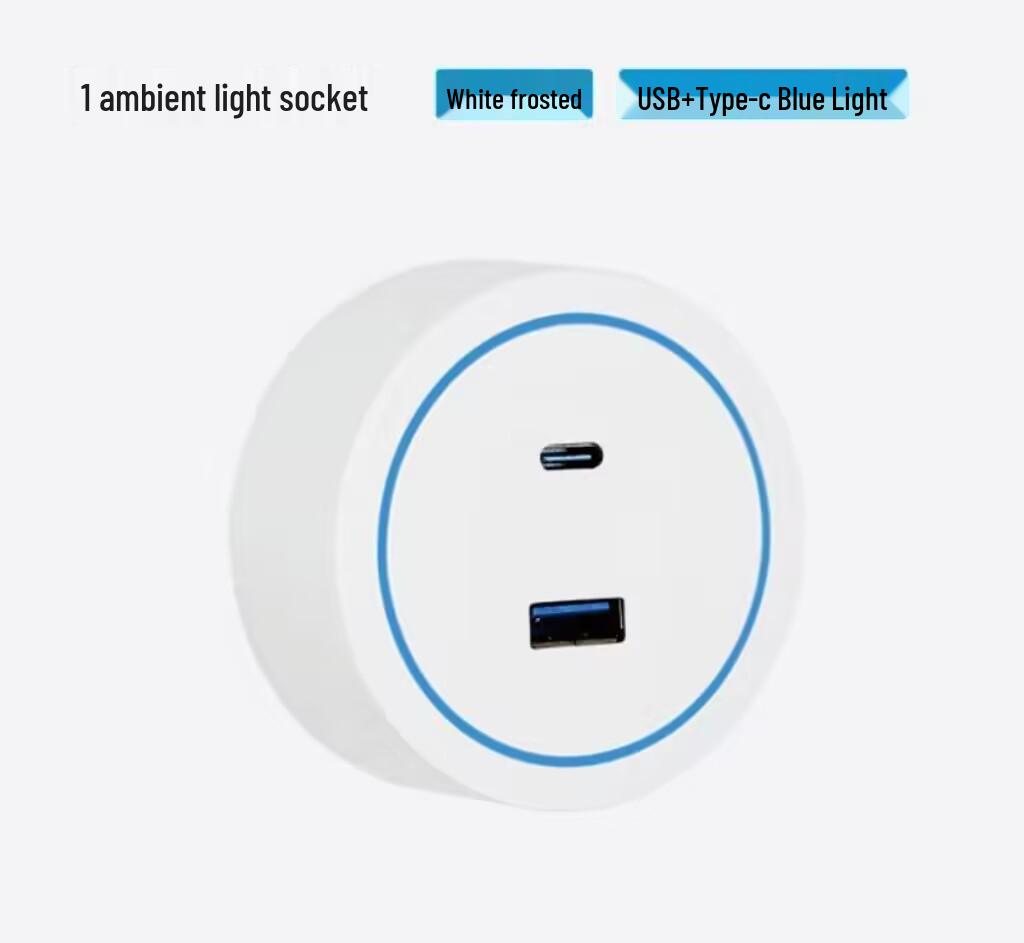 Inductive USB Rail Socket with Movable Kitchen Drawer Slides - White