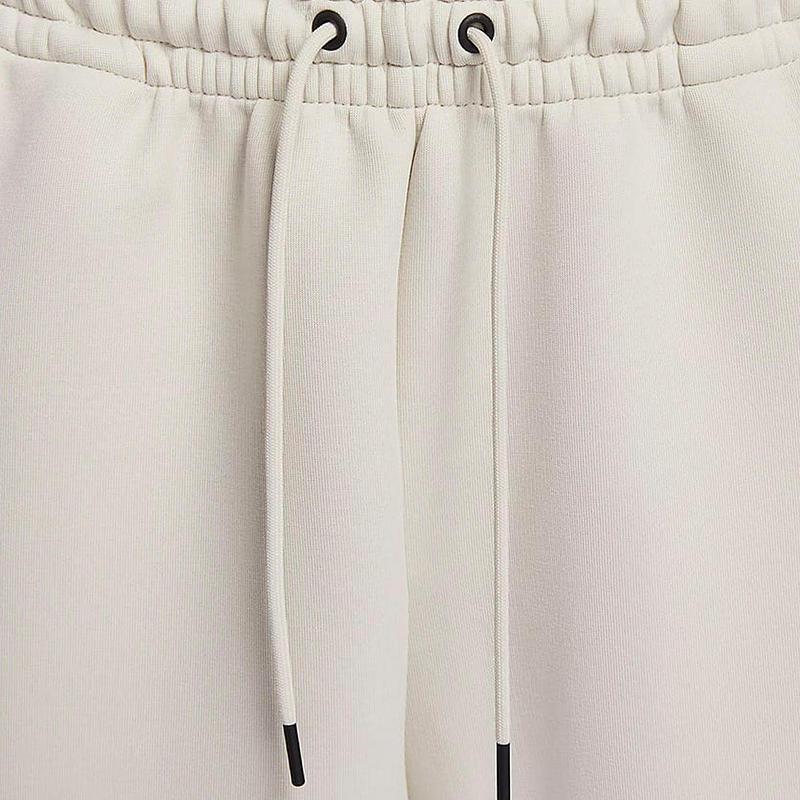 Nike Solid Color Mid-Rise Drawstring Knit Joggers Men bottoms Off-White FZ7594-104