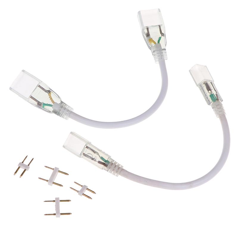 2pinový LED rohový konektor Rgb přímý konektor Střední dvojité konektory