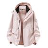 3-in-1 Waterproof Windproof Hiking Jacket Men Women Outdoor Trekking Camping Breathable Insulated Shell With Removable