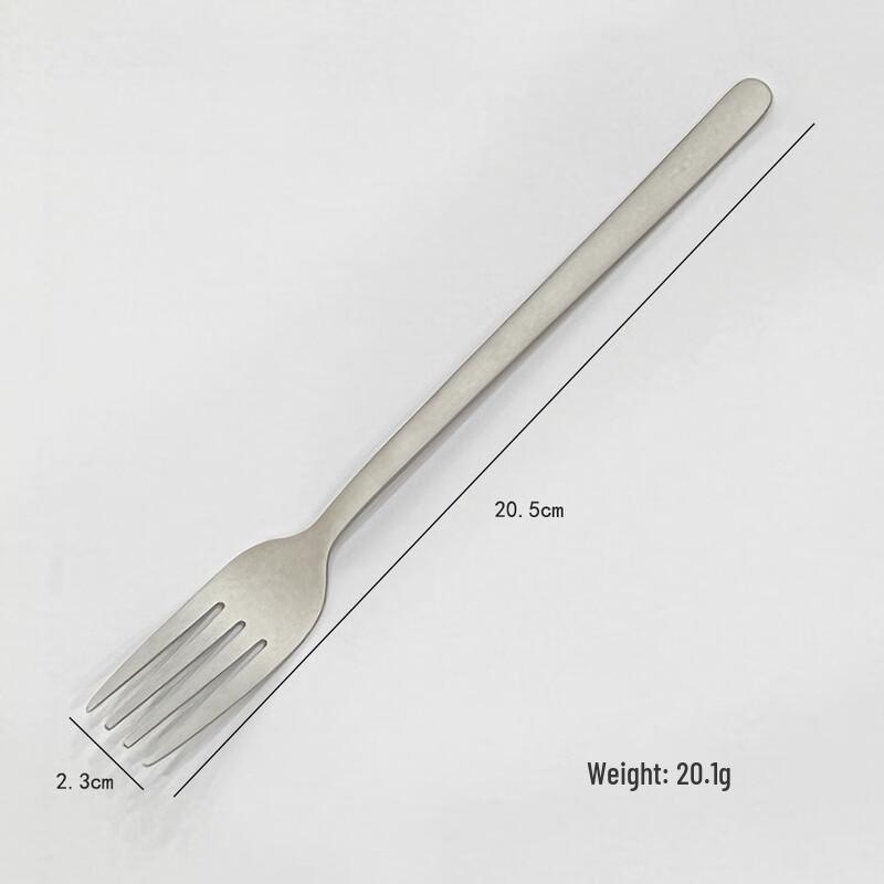 Wutuo Titanium Long-Handle Camping Forks (Set of 2)