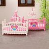 Dollhouses Crib Model Realistic Dollhouses Mini Crib Realistic Play Single Realistic 1:12 Model Mini Size Toy